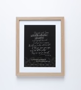 [FS52LK91] Plaque Tabletop Samoan My Food Commission Natural