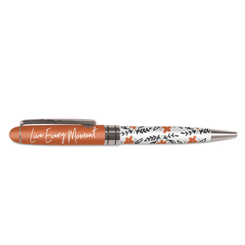 [72800L] Pen Live Every Moment Mark 9:23 Floral