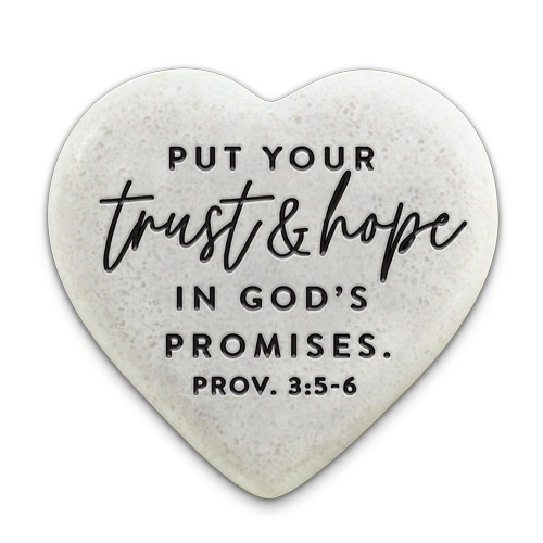 [40747L] Cast Stone Heart Trust & Hope
