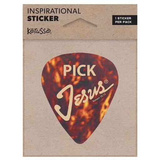 [STCK121] Vinyl Sticker Pick Jesus