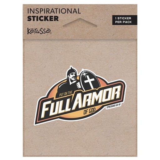 [STCK110] Vinyl Sticker Full Armor