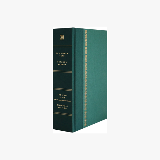 [9781991152893] Maori / Eng NRSV Bilingual Diglot Hard Cover Dark Green