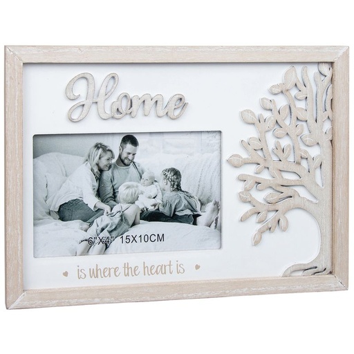 [20528] Photo Frame Tree of Life Home Where The Heart Is