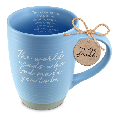 [18664L] Mug The World Needs Blue Raw Bottom