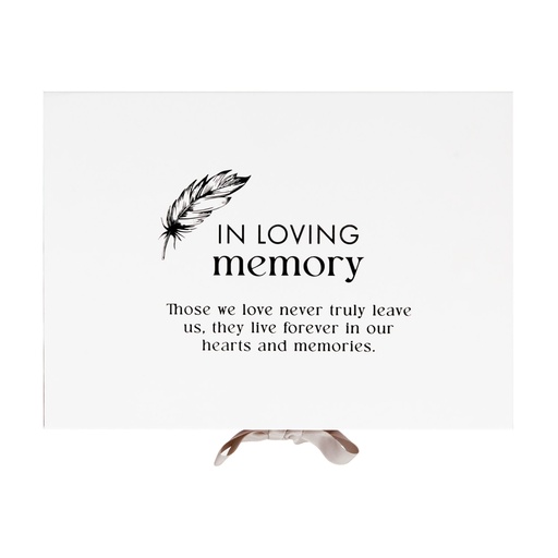 [SYM001] Keepsake Box Sympathy In Loving Memory