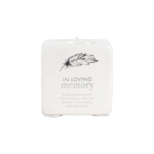 [SYM003] Candle Holder Sympathy In Loving Memory