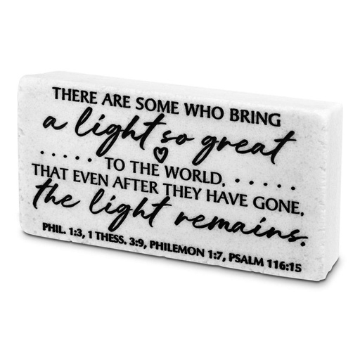 [40195L] Scripture Block A Light So Great