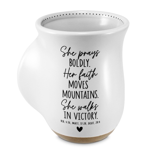 [18335L] Mug She Prays Boldly
