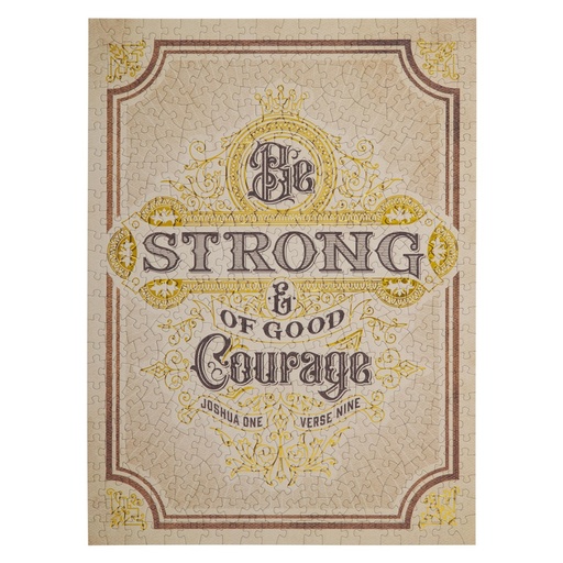 [PUZ064] Puzzle Be Strong & Of Good Courage 500 Piece