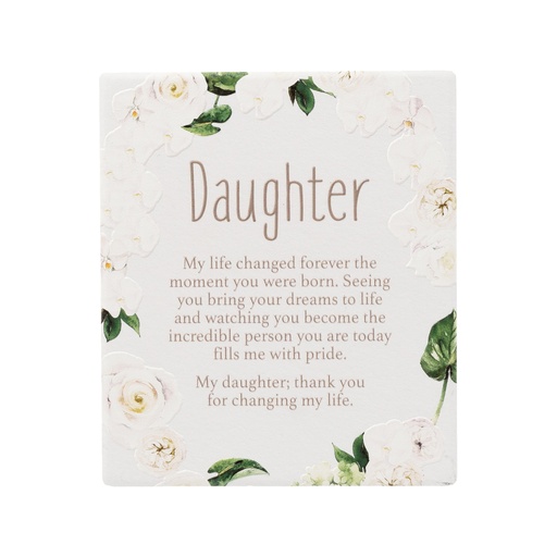 [GNH010-0908] Verse Plaque Greenhouse Daughter