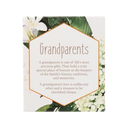 [GNH010-0505] Verse Plaque Greenhouse Grandparent