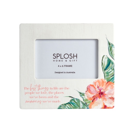 [TLH002A] Photo Frame Talulah Best Things In Life Ceramic