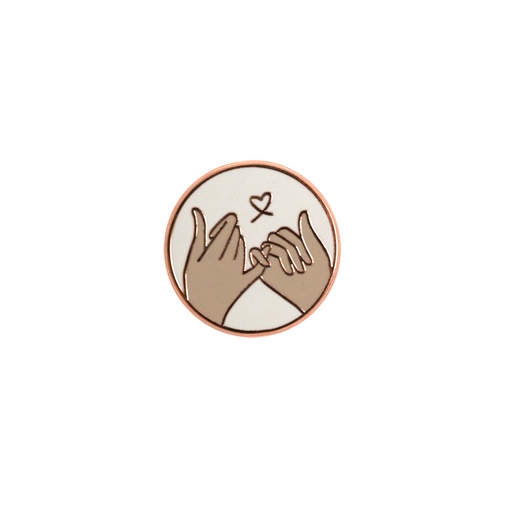[KSP002] Keepsake Pin Friends Rose Gold