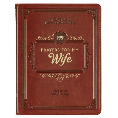 [GB284] 199 Prayers For My Wife Tan Faux Leather 