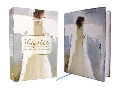 [9780310461593] Amplified Holy Bible Anne Neilson Angel Art Blue