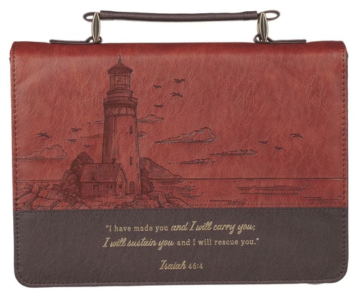 [BBL828] Bible Case Large I Have Made You Twotone Brown