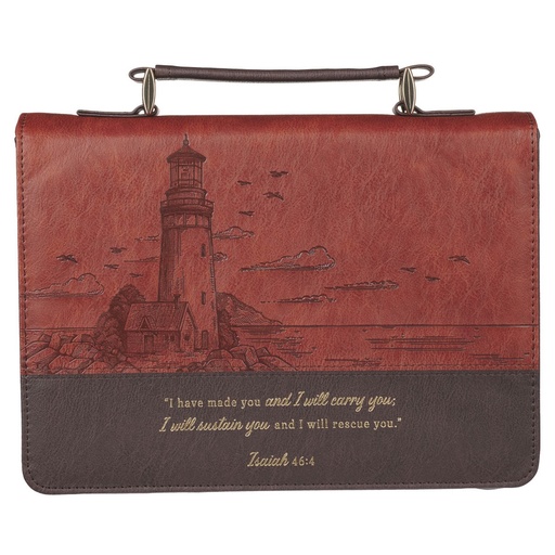 [BBM828] Bible Case Med I Have Made You Twotone Brown 