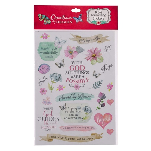 [STC001] Bible Journalling Stickers 3 Sheets