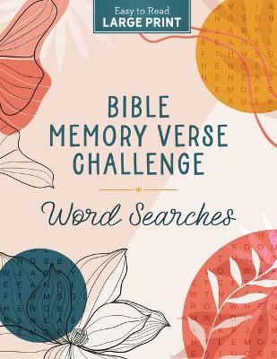 [9781636099019] Bible Memory Verse Challenge Word Searches Large Print