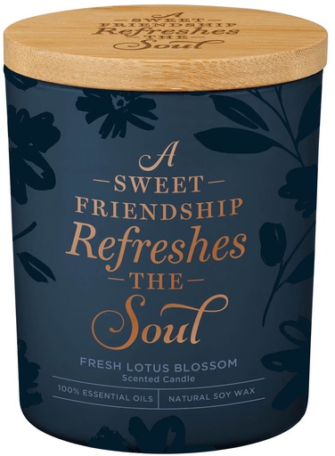 [CDL037] Candle Sweet Friendship Fresh Lotus Blossom 