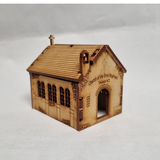 [TEKCHCH] Church Tekapo 3D Wood