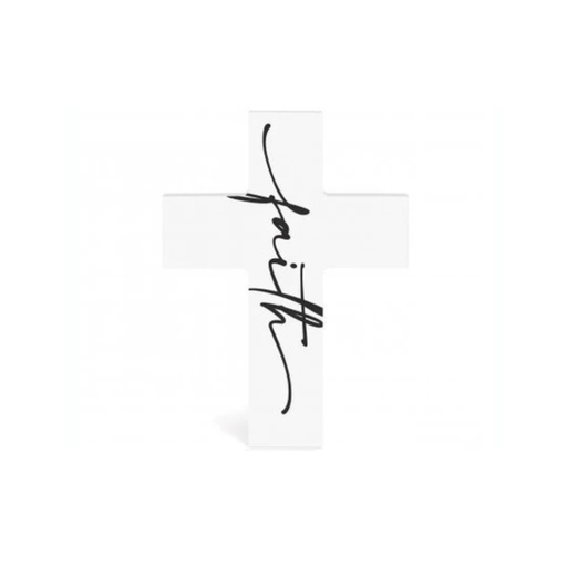 [CRO0253] Cross Faith White