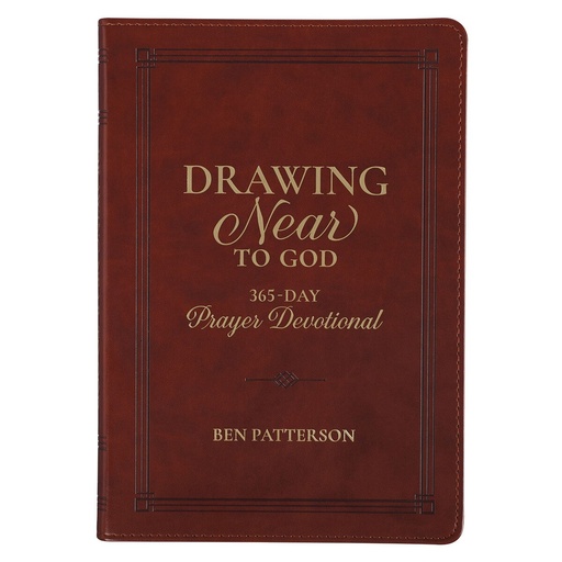 [DEV296] Drawing Near To God Prayer Devo Saddle Tan (01/25)