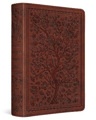 [9781433587085] ESV Women's Study TruTone Chestnut Almond Tree 