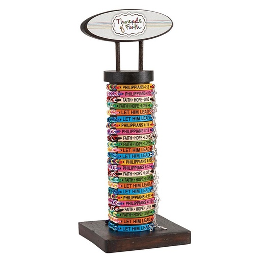 [P7364SINGLE] Faith Hope Love Bracelet Assorted Single