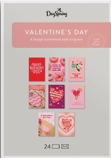 [U3173] GC Boxed Valentines Day Assortment 24Pc