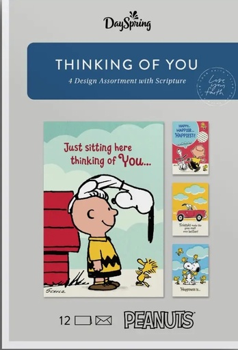 [U3104] GC: Boxed Thinking of You Peanuts