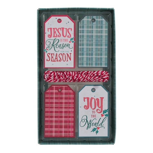 [TAG012] Gift Tag Set 16pc Jesus Is The Reason 
