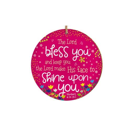 [CD61] Hanging Decoration Bless You Pink