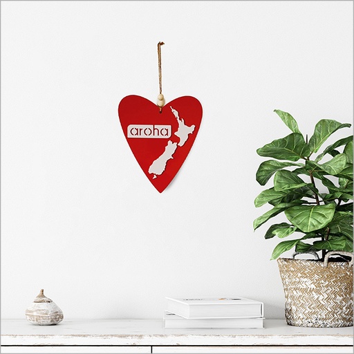 [ACH7W] Heart Set Aroha NZ White
