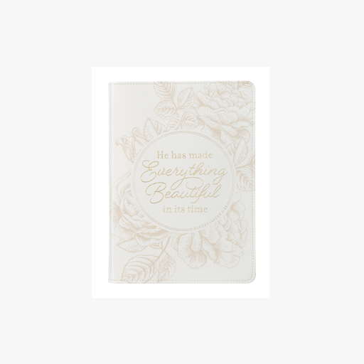 [JL796] Journal Everything Beautiful Ivory Classic