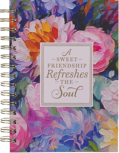 [JLW240] Journal Sweet Friendship Watercolour Garden 