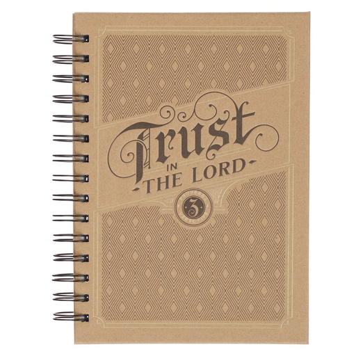 [JLW195] Journal Trust In The Lord Brown Prov 3:5