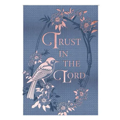 [SEJL56118-SM] Journal Trust In The Lord Twotone Blue