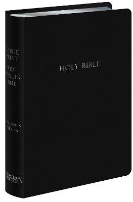 [9781619700871] KJV Large Print Wide Margin Bonded Leather Black