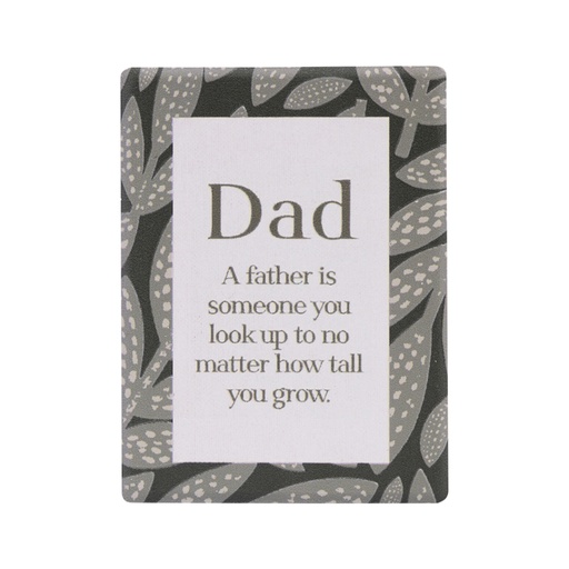 [AMB025H] Magnet Dad Amber Garden