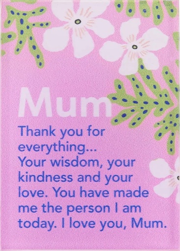 [MMG001] Magnet Meaningful Mum Acrylic