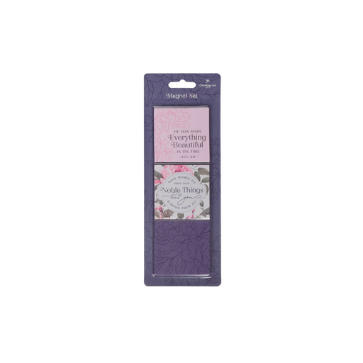 [MGS090] Magnet Set Noble Things Pink Floral 