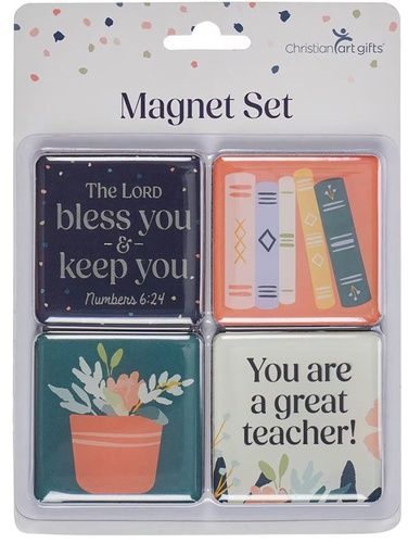 [MGS089] Magnet Set Teacher Bless You and Keep You 