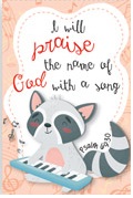 [SEMP59222-SM] Memo Pad I will Praise Psalm 69:30 (OP)