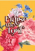 [SEMP59229-SM] Memo Pad Praise The Lord Floral Orange  (OP)