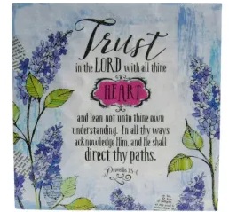 [E7557TL] Message Tile TrustIn The Lord