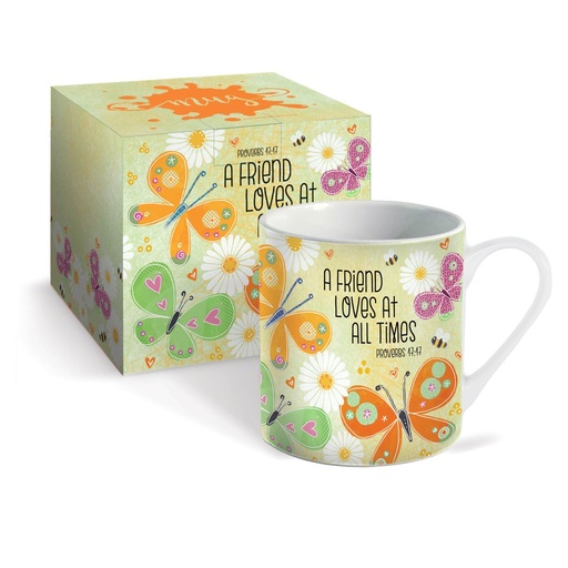 [MG151] Mug A Friend Loves At All Times Butterfly