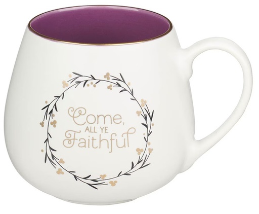 [MUGS60] Mug Set 4pc Christmas Wreath 