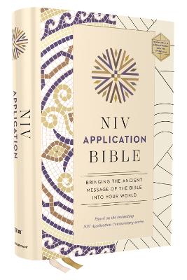[9780310465096] NIV Application Bible H/C Multi-Cream Red Letter (04/25)
