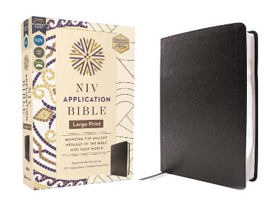 [9780310465287] NIV Application Bible Large Print European BL (04/25)
